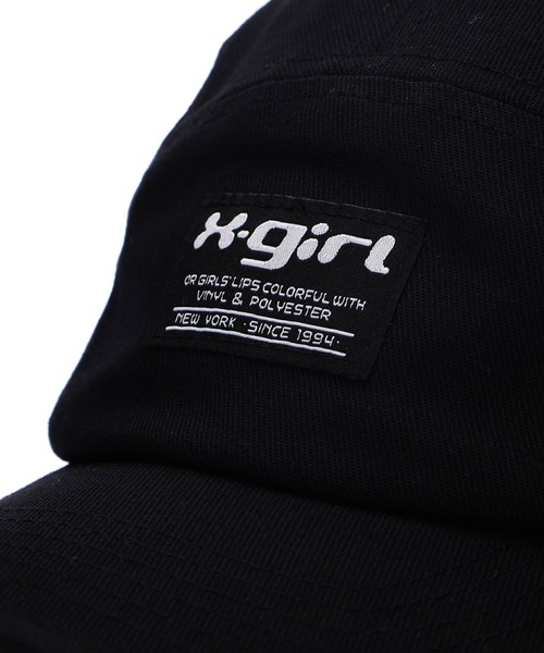 X-girl（エックスガール）の「JET CAP（キャップ・レディース・グレー/ブラック/ベージュ・ONE SIZE）」の4枚目の写真