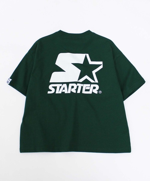 STARTER(スターター)の「STARTER 【USAコットン】 BIG T(Tシャツ/カットソー・キッズ・ブラック/ネイビー/グリーン/オフホワイト・110cm/120cm/130cm/140cm/150cm/160cm)」の3枚目の写真