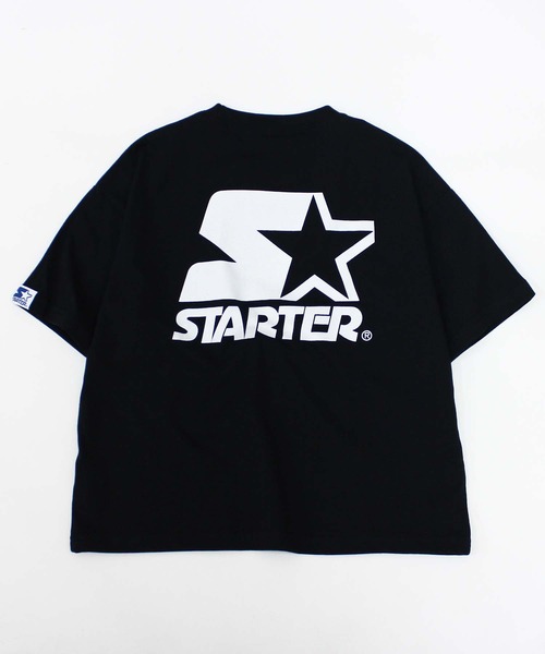 STARTER(スターター)の「STARTER 【USAコットン】 BIG T(Tシャツ/カットソー・キッズ・ブラック/ネイビー/グリーン/オフホワイト・110cm/120cm/130cm/140cm/150cm/160cm)」の1枚目の写真