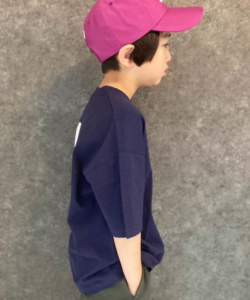 STARTER(スターター)の「STARTER 【USAコットン】 BIG T(Tシャツ/カットソー・キッズ・ブラック/ネイビー/グリーン/オフホワイト・110cm/120cm/130cm/140cm/150cm/160cm)」の14枚目の写真