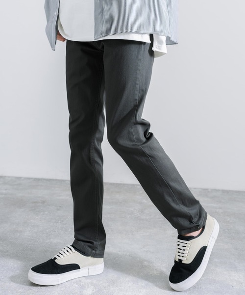 KRIFF MAYER(クリフメイヤー)の「KRIFF MAYER クリフメイヤー スタンダード6ポケットパンツ(その他パンツ・メンズ・ブラック/ベージュ/グリーン/カーキ/チャコール/ネイビー・L/XL/M)」の4枚目の写真