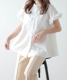 SUGAR BISKET | フリルスリーブブラウス(シャツ/ブラウス)