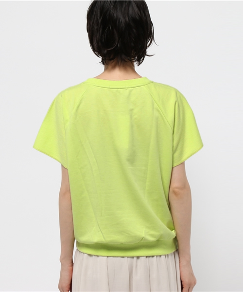 OUTLET(アウトレット)の「【CIAOPANIC TYPY】バイオウォッシュラグランT(Tシャツ/カットソー・レディース・イエロー・FREE)」の4枚目の写真