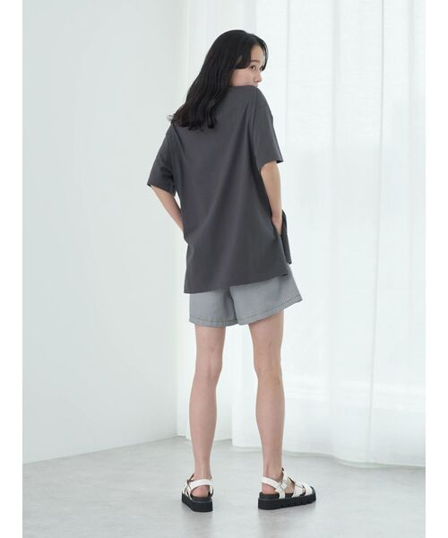 earth music&ecology(アースミュージックアンドエコロジー)の「フルーツプリントTEE(Tシャツ/カットソー・レディース・ベージュ/オフホワイト/チャコールグレー・FREE)」の18枚目の写真