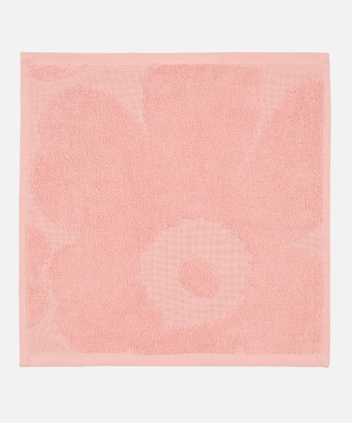 marimekko(マリメッコ)の「Unikko / mini towel 30 x 30 cm(ハンカチ/ハンドタオル・レディース・ベビーピンク・FREE)」の1枚目の写真