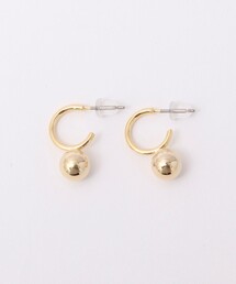 NOLLEY’S | ハーフリング＆ポールピアス(ピアス（両耳用）)