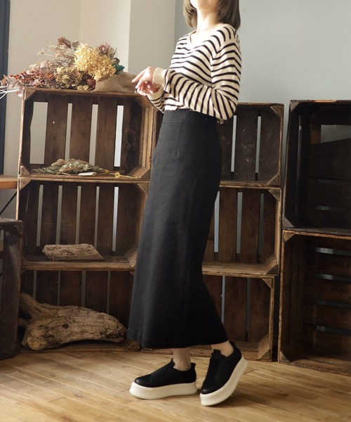 SESTO（セスト）の「ストレスフリー！楽スポ！スリッポンスニーカー（スリッポン・レディース・シルバー/ブラック/アイボリー・S/M/L/LL/3L）」の13枚目の写真