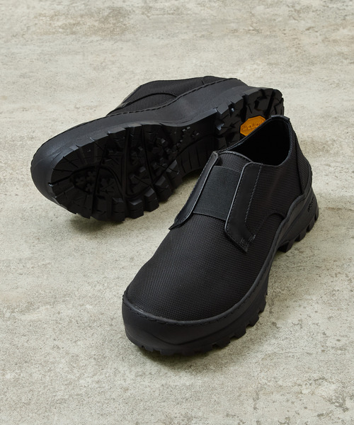 And A(アンドエー)の「PADRONE パドローネ / FRONT GORE SHOES VIBRAMソールフロントゴアシューズ / PU8840-2004(スニーカー・メンズ・ブラック/ブラック系その他・40/41/42/43)」の14枚目の写真