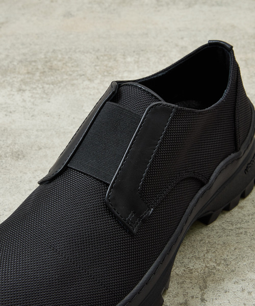 And A(アンドエー)の「PADRONE パドローネ / FRONT GORE SHOES VIBRAMソールフロントゴアシューズ / PU8840-2004(スニーカー・メンズ・ブラック/ブラック系その他・40/41/42/43)」の11枚目の写真