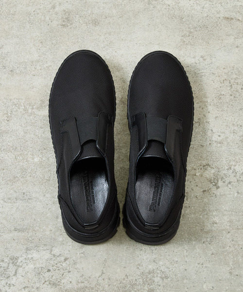 And A(アンドエー)の「PADRONE パドローネ / FRONT GORE SHOES VIBRAMソールフロントゴアシューズ / PU8840-2004(スニーカー・メンズ・ブラック/ブラック系その他・40/41/42/43)」の18枚目の写真