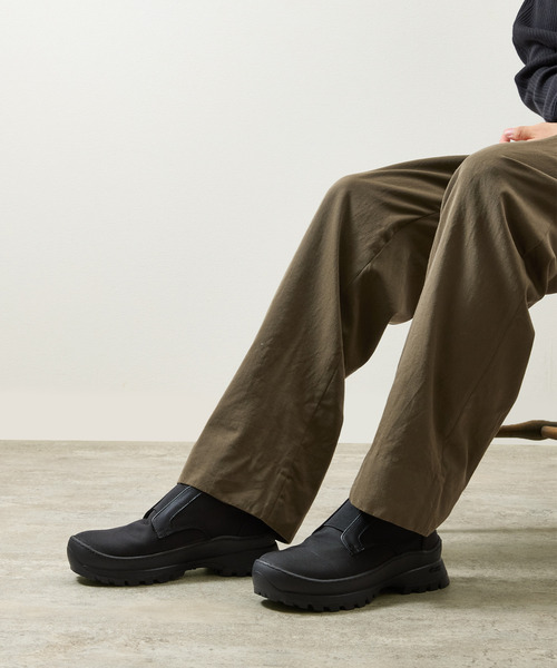 And A(アンドエー)の「PADRONE パドローネ / FRONT GORE SHOES VIBRAMソールフロントゴアシューズ / PU8840-2004(スニーカー・メンズ・ブラック/ブラック系その他・40/41/42/43)」の19枚目の写真