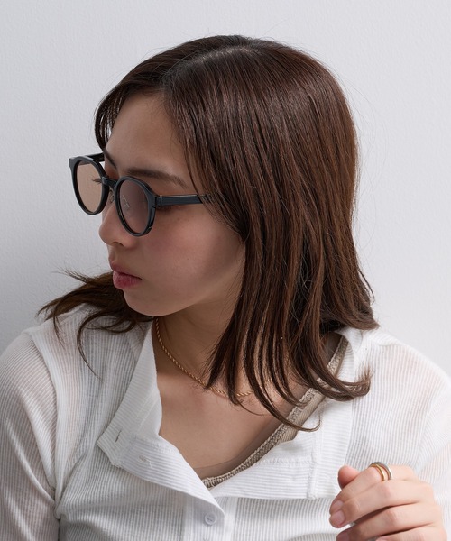 NOEYEDIA（ノーアイディア）の「【NOEYEDIA】ボストン　カラーレンズサングラス NE-430（サングラス・レディース・ブラック系その他2/ブラック系その他3/ブラック系1/ブラウン/グレー/ブラック系その他4/グレー系その他2/ブラウン系その他2/ブラウン系その他3・FREE）」の16枚目の写真