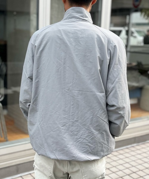 United Athle（ユナイテッドアスレ）の「【UNITED ATHLE】ユナイテッドアスレ コットンライク ナイロン トレーニング ジャケット（裏地付） 7220（ナイロンジャケット・メンズ・ブラック/ネイビー/ヘザーグレー/チャコールグレー・M/L/XL）」の22枚目の写真