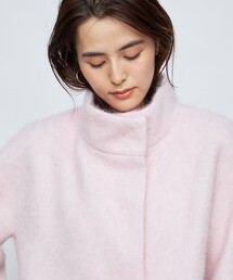 モヘヤシャギーPUREMIUMスタンドコート