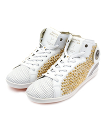 BARONS PAPILLOM | ブランド[BARONS PAPILLOM] Barons Punched Leather White(スニーカー)
