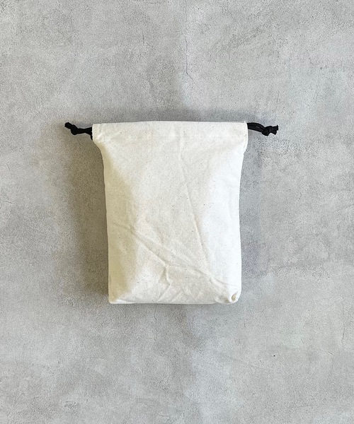 MARKEY'S（マーキーズ）の「【原田ちあき×MARKEY'S】別注巾着S(A)（ポーチ・キッズ・マルチ/オレンジ/キナリ・FREE）」の4枚目の写真