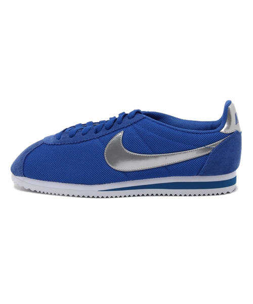 NIKE(ナイキ)の「ユニセックス ナイキ クラシックコルテッツ ナイロン NIKE CLASSIC CORTEZ NYLON 532487(スニーカー・メンズ・ブルー/ホワイト・24.5cm/27.5cm/27cm/24cm/28cm/26.5cm/28.5cm)」の1枚目の写真