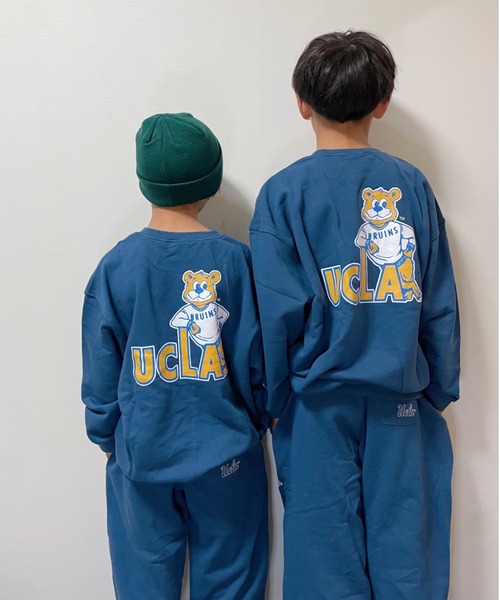 ムラサキスポーツ by RiY（ムラサキスポーツバイアールアイワイ）の「ANTIBAL/アンティバル キッズ スウェット DESI LTD 234AN3TR076（スウェット・キッズ・ヘザーグレー/ブラック/グリーン/ブルー/ブラウン・130cm/150cm/160cm/140cm）」の5枚目の写真