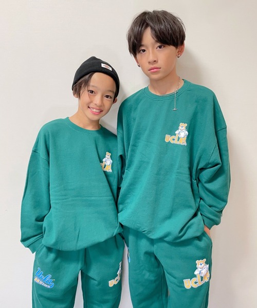 ムラサキスポーツ by RiY（ムラサキスポーツバイアールアイワイ）の「ANTIBAL/アンティバル キッズ スウェット DESI LTD 234AN3TR076（スウェット・キッズ・ヘザーグレー/ブラック/グリーン/ブルー/ブラウン・130cm/150cm/160cm/140cm）」の18枚目の写真