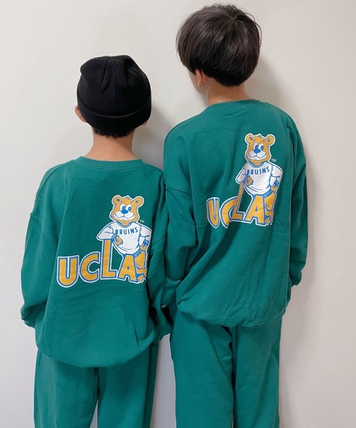 ムラサキスポーツ by RiY（ムラサキスポーツバイアールアイワイ）の「ANTIBAL/アンティバル キッズ スウェット DESI LTD 234AN3TR076（スウェット・キッズ・ヘザーグレー/ブラック/グリーン/ブルー/ブラウン・130cm/150cm/160cm/140cm）」の13枚目の写真