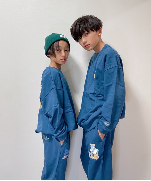ムラサキスポーツ by RiY（ムラサキスポーツバイアールアイワイ）の「ANTIBAL/アンティバル キッズ スウェット DESI LTD 234AN3TR076（スウェット・キッズ・ヘザーグレー/ブラック/グリーン/ブルー/ブラウン・130cm/150cm/160cm/140cm）」の12枚目の写真
