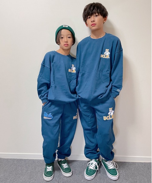 ムラサキスポーツ by RiY（ムラサキスポーツバイアールアイワイ）の「ANTIBAL/アンティバル キッズ スウェット DESI LTD 234AN3TR076（スウェット・キッズ・ヘザーグレー/ブラック/グリーン/ブルー/ブラウン・130cm/150cm/160cm/140cm）」の11枚目の写真