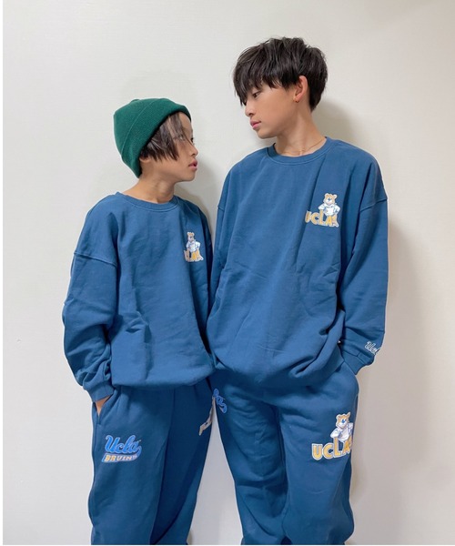 ムラサキスポーツ by RiY（ムラサキスポーツバイアールアイワイ）の「ANTIBAL/アンティバル キッズ スウェット DESI LTD 234AN3TR076（スウェット・キッズ・ヘザーグレー/ブラック/グリーン/ブルー/ブラウン・130cm/150cm/160cm/140cm）」の10枚目の写真