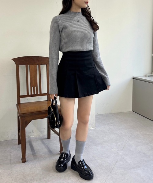 one after another NICE CLAUP（ワンアフターアナザーナイスクラップ）の「ハートエンブレム付きバッグ（ショルダーバッグ・レディース・シルバー/ブラック/ピンク・FREE）」の9枚目の写真