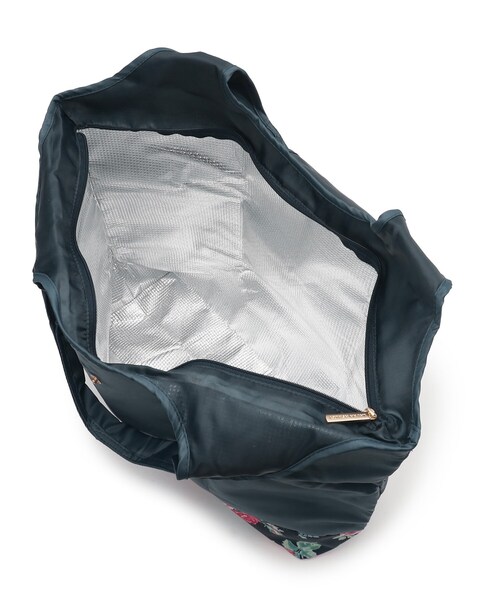 LAURA ASHLEY（ローラアシュレイ）の「【簡易保冷】バンチェッドロージズ マーケットトート（トートバッグ・レディース・ブルー系その他2/アイボリー系・00）」の7枚目の写真