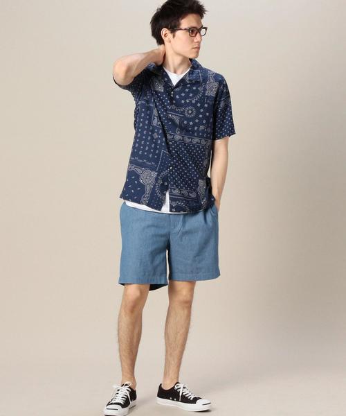 MONKEY TIME（モンキータイム）の「＜monkey time＞ 4.5oz デニム イージーショーツ◆（その他パンツ・メンズ・ライトブルー・SMALL/MEDIUM/LARGE）」の5枚目の写真