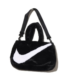 NIKE W NSW FX FUR TOTE HO23 / ナイキ ウィメンズフェイク ファー トート (10L)  【SP】