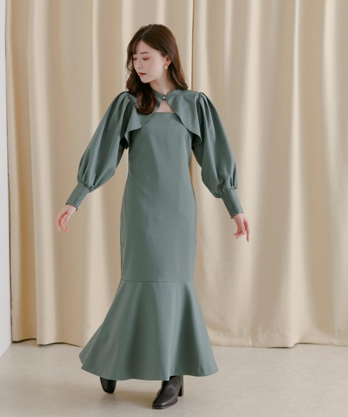 モノグラムアンサンブルワンピース　はにみゅ セール】アンサンブルワンピース（ワンピース）｜HEYUMM（ヘユム