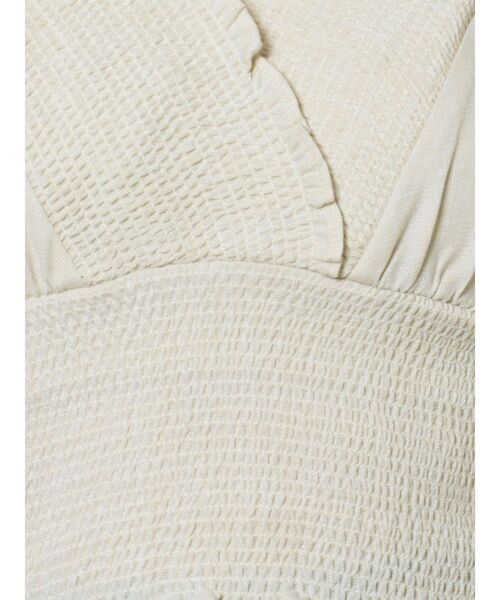 EMODA（エモダ）の「SHIRRING MINI TOP（Tシャツ/カットソー・レディース・ブルー/オレンジ/その他/ホワイト・FREE）」の13枚目の写真