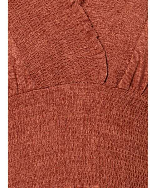 EMODA（エモダ）の「SHIRRING MINI TOP（Tシャツ/カットソー・レディース・ブルー/オレンジ/その他/ホワイト・FREE）」の14枚目の写真