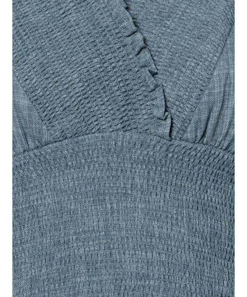 EMODA（エモダ）の「SHIRRING MINI TOP（Tシャツ/カットソー・レディース・ブルー/オレンジ/その他/ホワイト・FREE）」の15枚目の写真