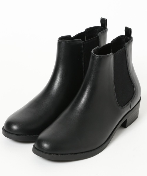 GLOBAL WORK（グローバルワーク）の「らくっション撥水サイドゴアブーツ/976964（ブーツ・レディース・その他/ブラック・LARGE/MEDIUM/X-LARGE）」の2枚目の写真