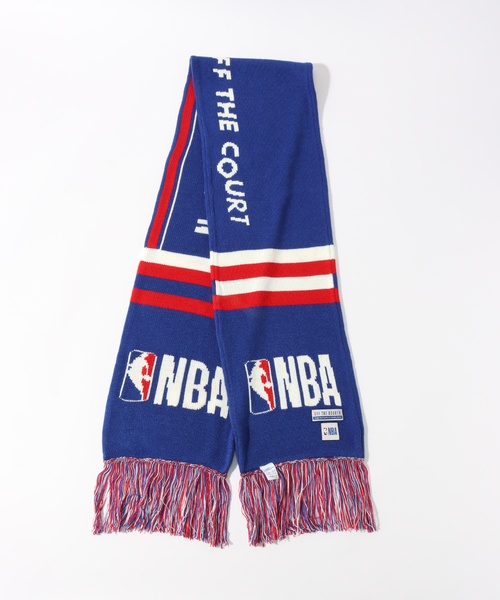 NBA（エヌビーエー）の「WEB限定【Off The Court by NBA】Team Color Muffler（マフラー・メンズ・ブラック/ネイビー/レッド/パープル/グリーン/オレンジ/ブルー系その他・FREE）」の11枚目の写真