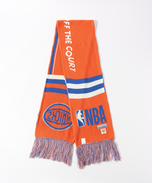 NBA（エヌビーエー）の「WEB限定【Off The Court by NBA】Team Color Muffler（マフラー・メンズ・ブラック/ネイビー/レッド/パープル/グリーン/オレンジ/ブルー系その他・FREE）」の14枚目の写真