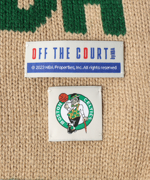 NBA（エヌビーエー）の「WEB限定【Off The Court by NBA】Team Color Muffler（マフラー・メンズ・ブラック/ネイビー/レッド/パープル/グリーン/オレンジ/ブルー系その他・FREE）」の18枚目の写真