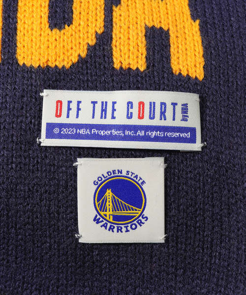 NBA（エヌビーエー）の「WEB限定【Off The Court by NBA】Team Color Muffler（マフラー・メンズ・ブラック/ネイビー/レッド/パープル/グリーン/オレンジ/ブルー系その他・FREE）」の19枚目の写真