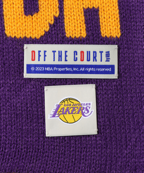 NBA（エヌビーエー）の「WEB限定【Off The Court by NBA】Team Color Muffler（マフラー・メンズ・ブラック/ネイビー/レッド/パープル/グリーン/オレンジ/ブルー系その他・FREE）」の21枚目の写真