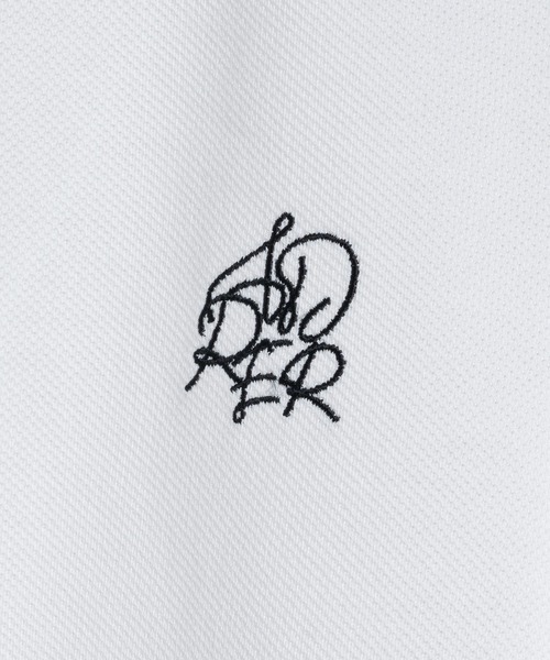 ADRER（アドラー）の「extra quality loose silhouette heavy weight polo shirt / エクストラクオリティルーズシルエットヘビーウェイトポロシャツ（ポロシャツ・メンズ・ホワイト/ブラック/ネイビー・X-SMALL/SMALL/MEDIUM/LARGE）」の16枚目の写真