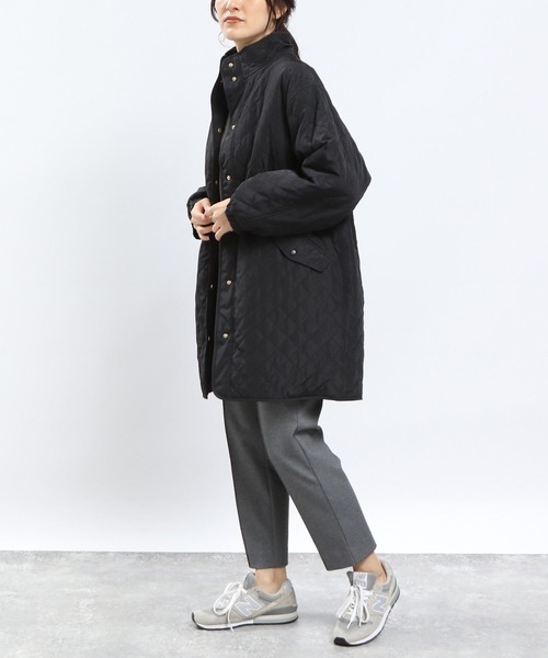 GLOBAL WORK Smile Seed Store（グローバルワーク スマイルシードストア）の「リバーシブルボアロングブルゾン/968527（ブルゾン・レディース・ベージュ/ダークグリーン/ブラック・LARGE/SMALL/MEDIUM/X-LARGE）」の5枚目の写真