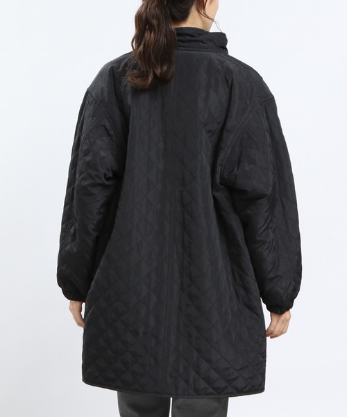 GLOBAL WORK Smile Seed Store（グローバルワーク スマイルシードストア）の「リバーシブルボアロングブルゾン/968527（ブルゾン・レディース・ベージュ/ダークグリーン/ブラック・LARGE/SMALL/MEDIUM/X-LARGE）」の7枚目の写真