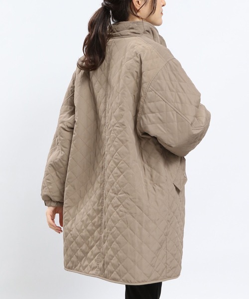 GLOBAL WORK Smile Seed Store（グローバルワーク スマイルシードストア）の「リバーシブルボアロングブルゾン/968527（ブルゾン・レディース・ベージュ/ダークグリーン/ブラック・LARGE/SMALL/MEDIUM/X-LARGE）」の16枚目の写真