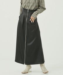 PUBLIC TOKYO | ハイウエストシャイニーロングスカート(スカート)