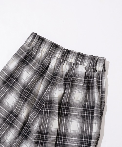flower（フラワー）の「パウダリーチェックパンツ（その他パンツ・レディース・ブラック/ブラウン・FREE）」の22枚目の写真
