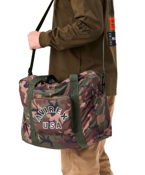 AVIREX(アヴィレックス)の「AVIREX/キャリーオンバッグ(スーツケース/キャリーバッグ・メンズ・オリーブ/ブラック・FREE)」の7枚目の写真