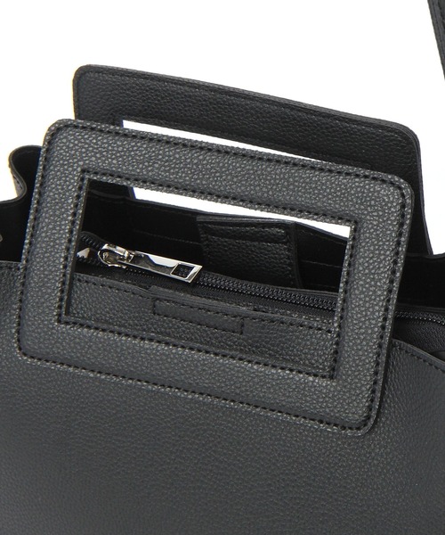 LAKOLE(ラコレ)の「2WAYスクエアミニショルダーBAG / 991652(ショルダーバッグ・レディース・ホワイト/ブラック/シルバー/イエロー・FREE)」の15枚目の写真