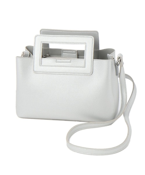 LAKOLE(ラコレ)の「2WAYスクエアミニショルダーBAG / 991652(ショルダーバッグ・レディース・ホワイト/ブラック/シルバー/イエロー・FREE)」の20枚目の写真